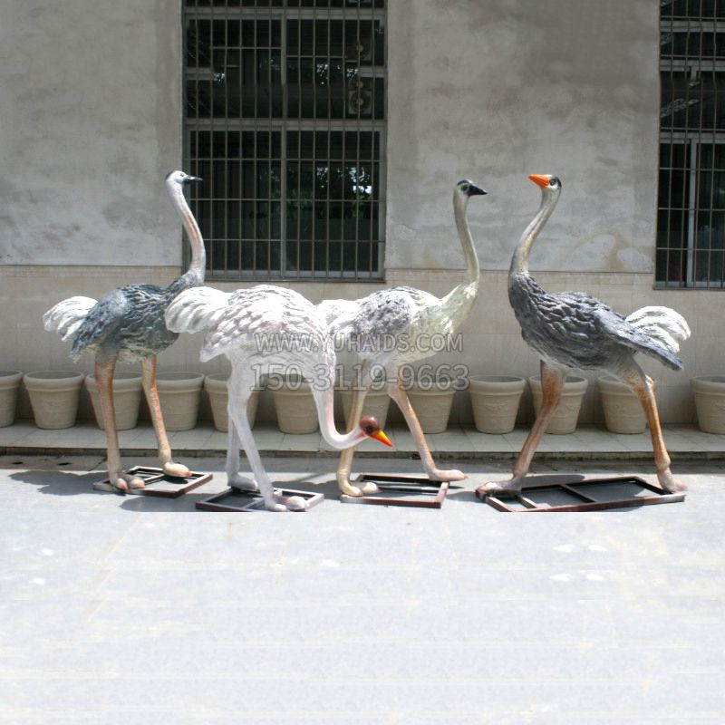 仿真鴕鳥雕塑