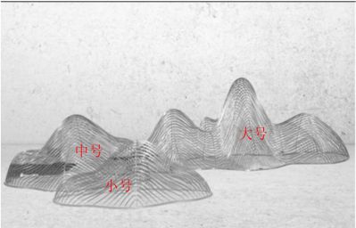 售樓部門前噴泉鐵藝假山擺件不銹鋼雕塑