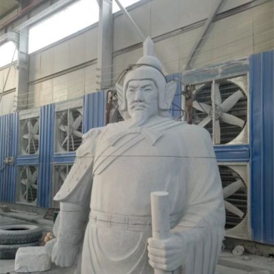 大理石石雕戶(hù)外將軍戰(zhàn)士古代人物景觀