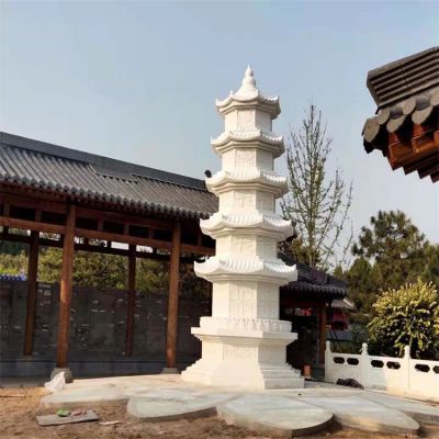 漢白玉優(yōu)質(zhì)石材浮雕石塔景點(diǎn)寺廟園林擺件雕塑