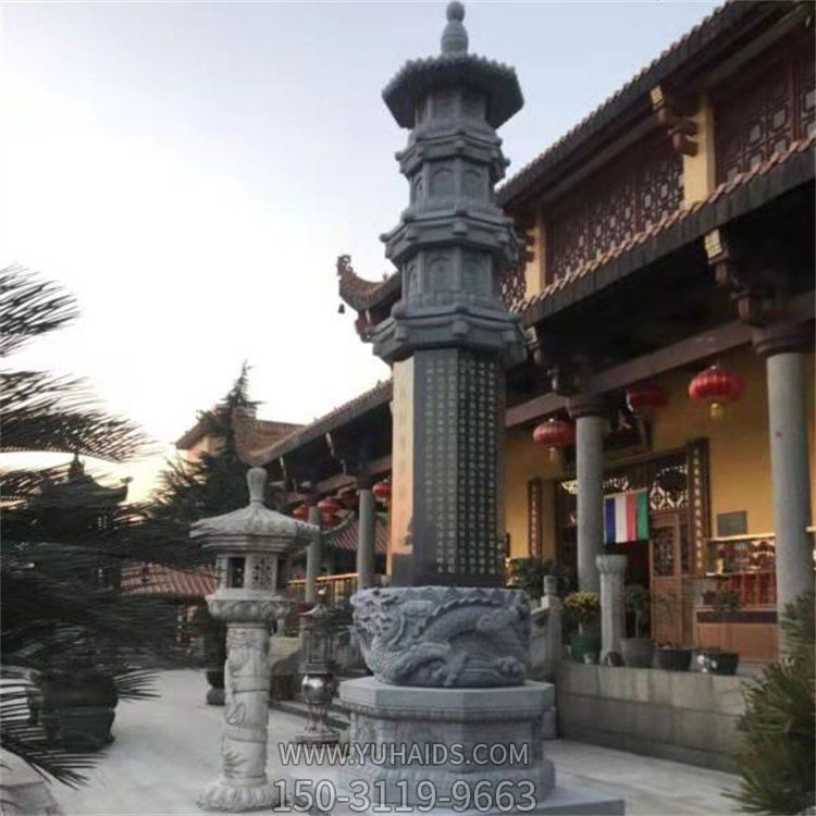 大理石石雕寺廟園林景觀(guān)佛塔雕塑